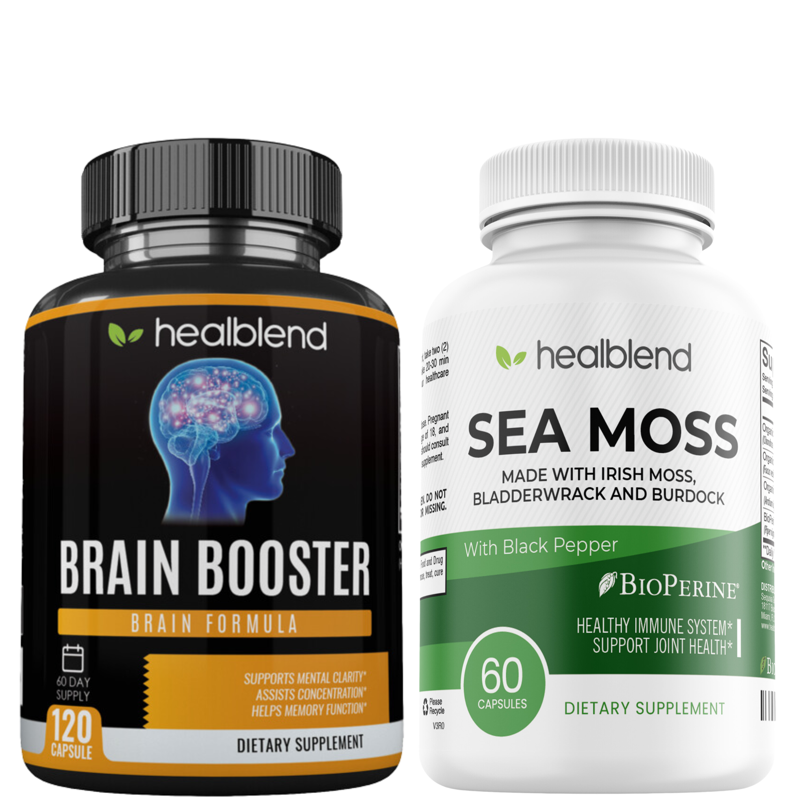 Brain Booster & Sea Moss - Healblend - #tag4#