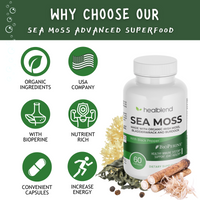 Brain Booster & Sea Moss - Healblend - #tag4#