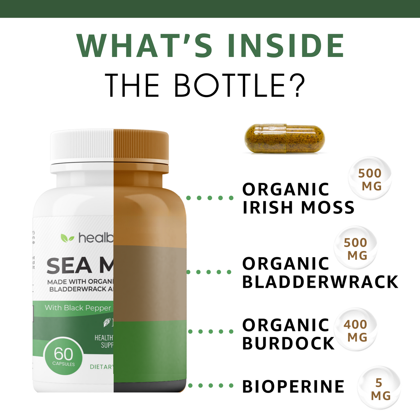 Brain Booster & Sea Moss - Healblend - #tag4#