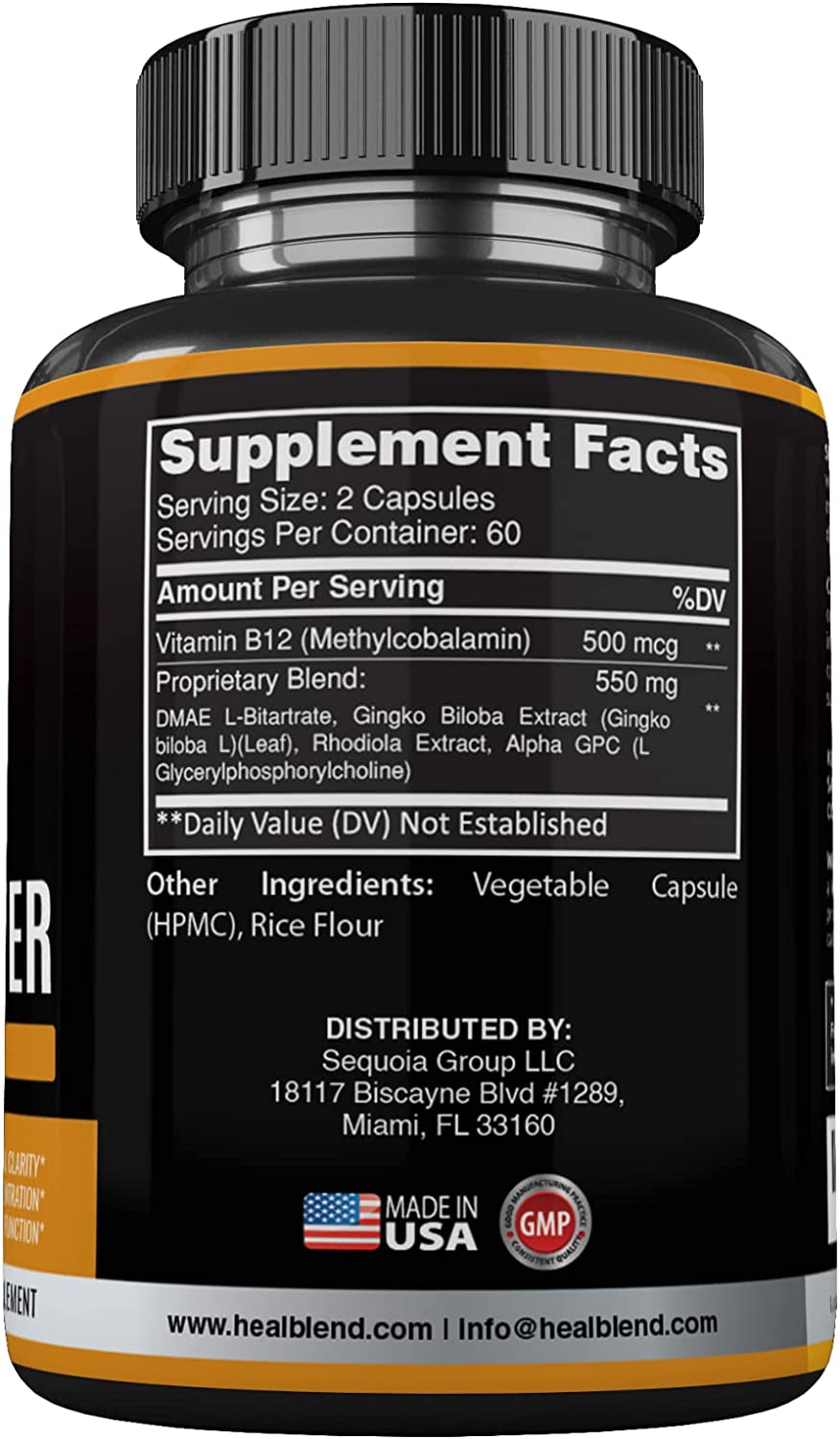 Brain Booster Supplement - Healblend