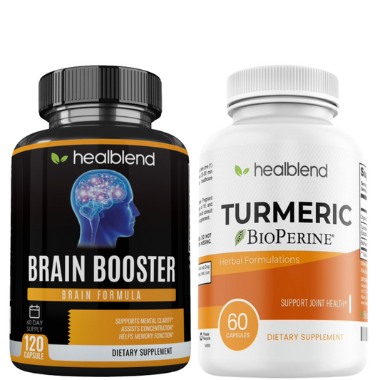 Brain Booster & Turmeric - Healblend - #tag4#