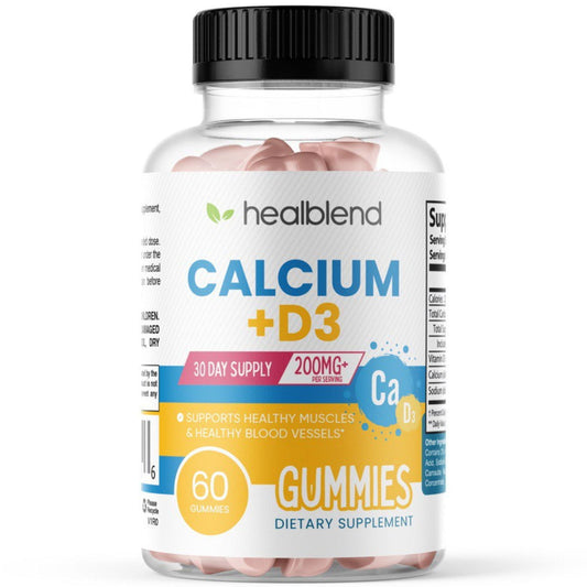 Calcium Gummies with Vitamin D3 - Healblend