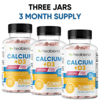 Calcium Gummies with Vitamin D3 - Healblend