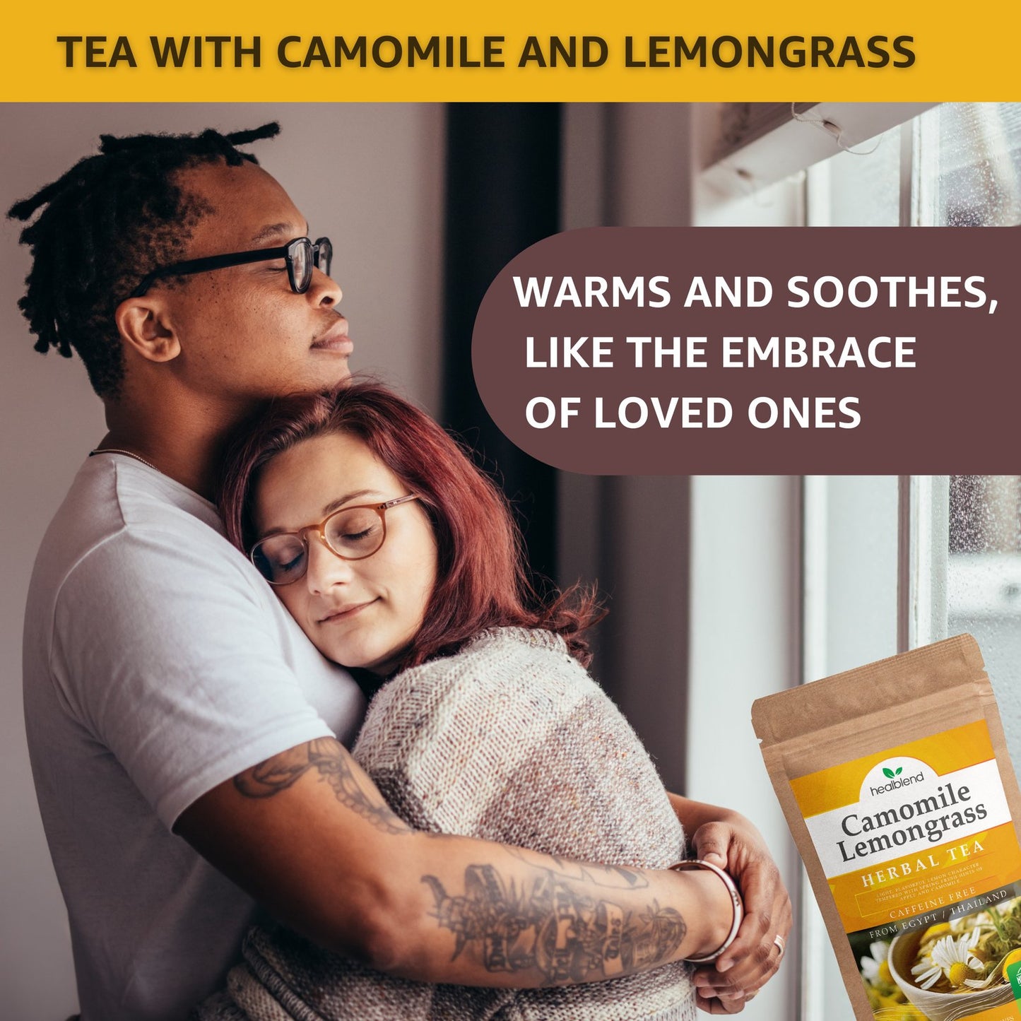 Camomile & Lemongrass Herbal Tea - Healblend