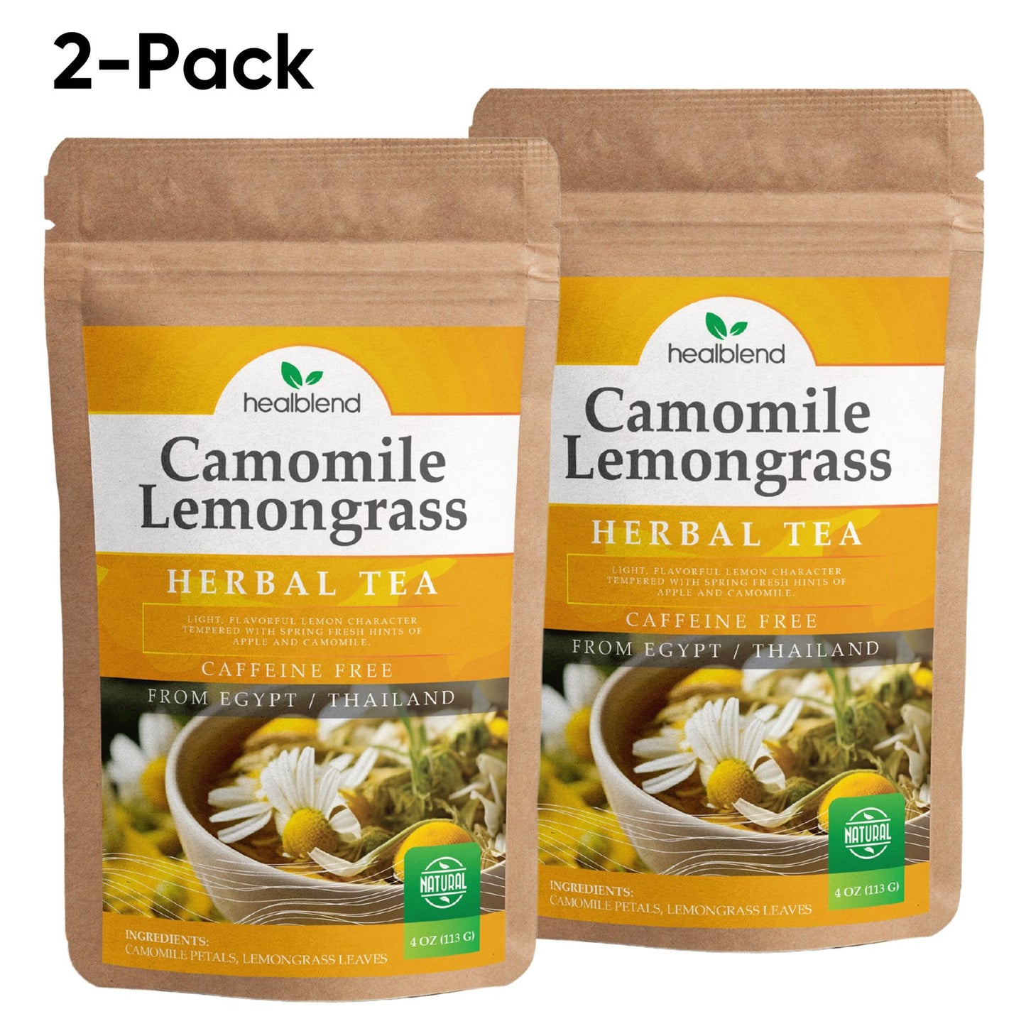 Camomile & Lemongrass Herbal Tea - Healblend
