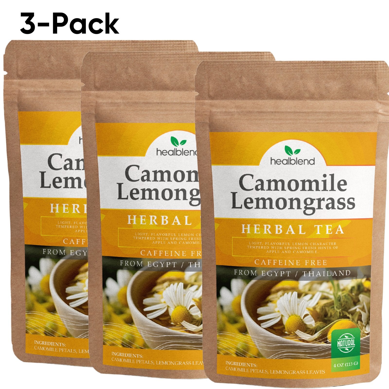 Camomile & Lemongrass Herbal Tea - Healblend