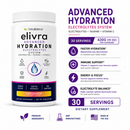 Hydration Powder - Electrolytes Drink Mix with Magnesium, Zinc, Pink Himalayan Salt, Vitamin C, B Complex for Endurance & Energy - 60 servings