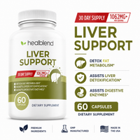 Natural Liver Support - Milk Thistle & Zinc Supplement - Helps Detox and Cleanse The Liver, Supports Digestive Health and Detoxification - 60 Capsules