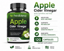 Apple Cider Vinegar - Support Weight Management, Metabolism, Detox & Cleanse - Includes Apple Pectin, Spirulina & Kelp - 120 Capsules