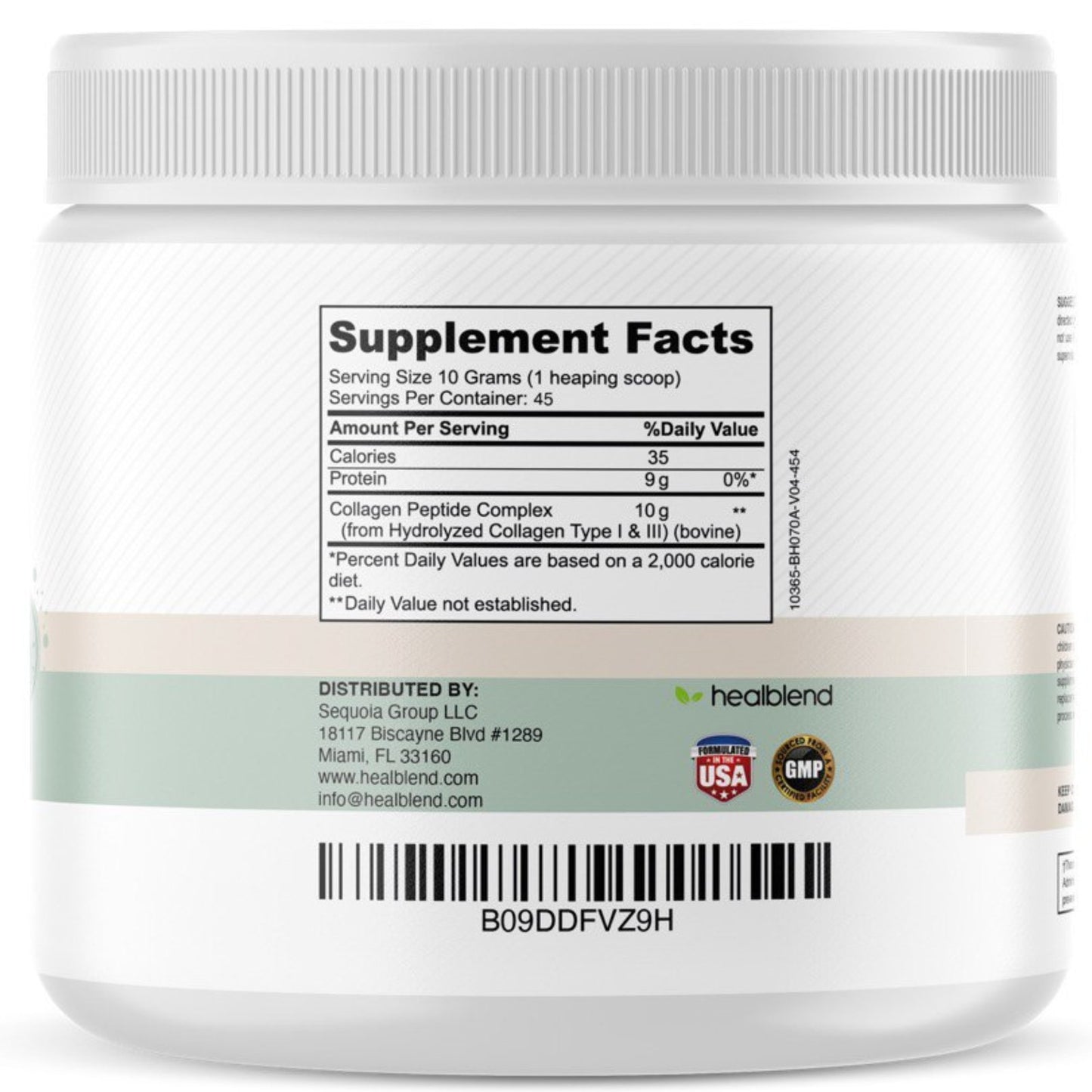 Collagen Keto Peptide Powder - Healblend