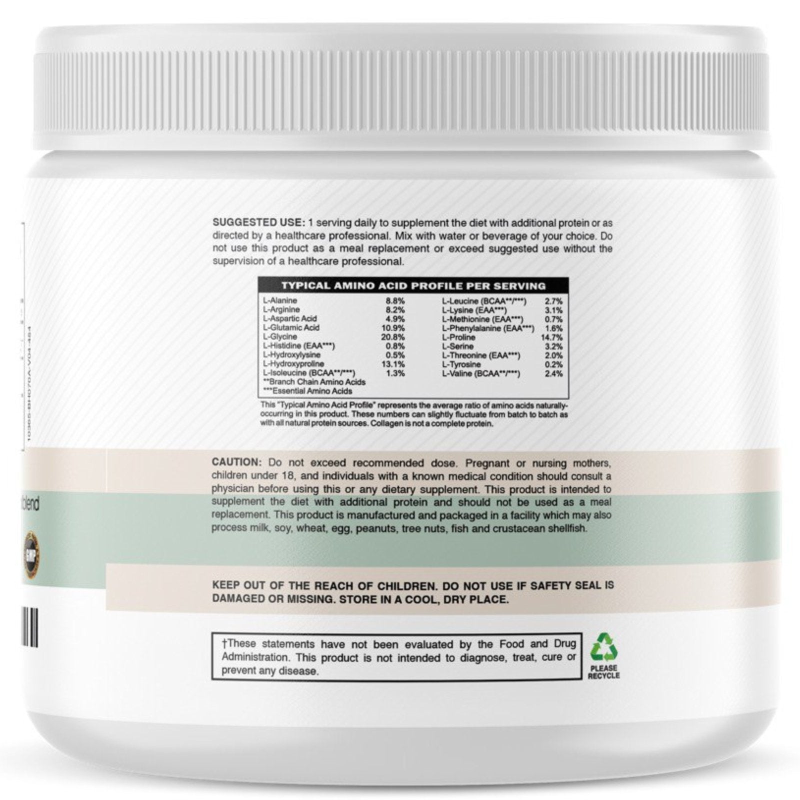 Collagen Keto Peptide Powder - Healblend