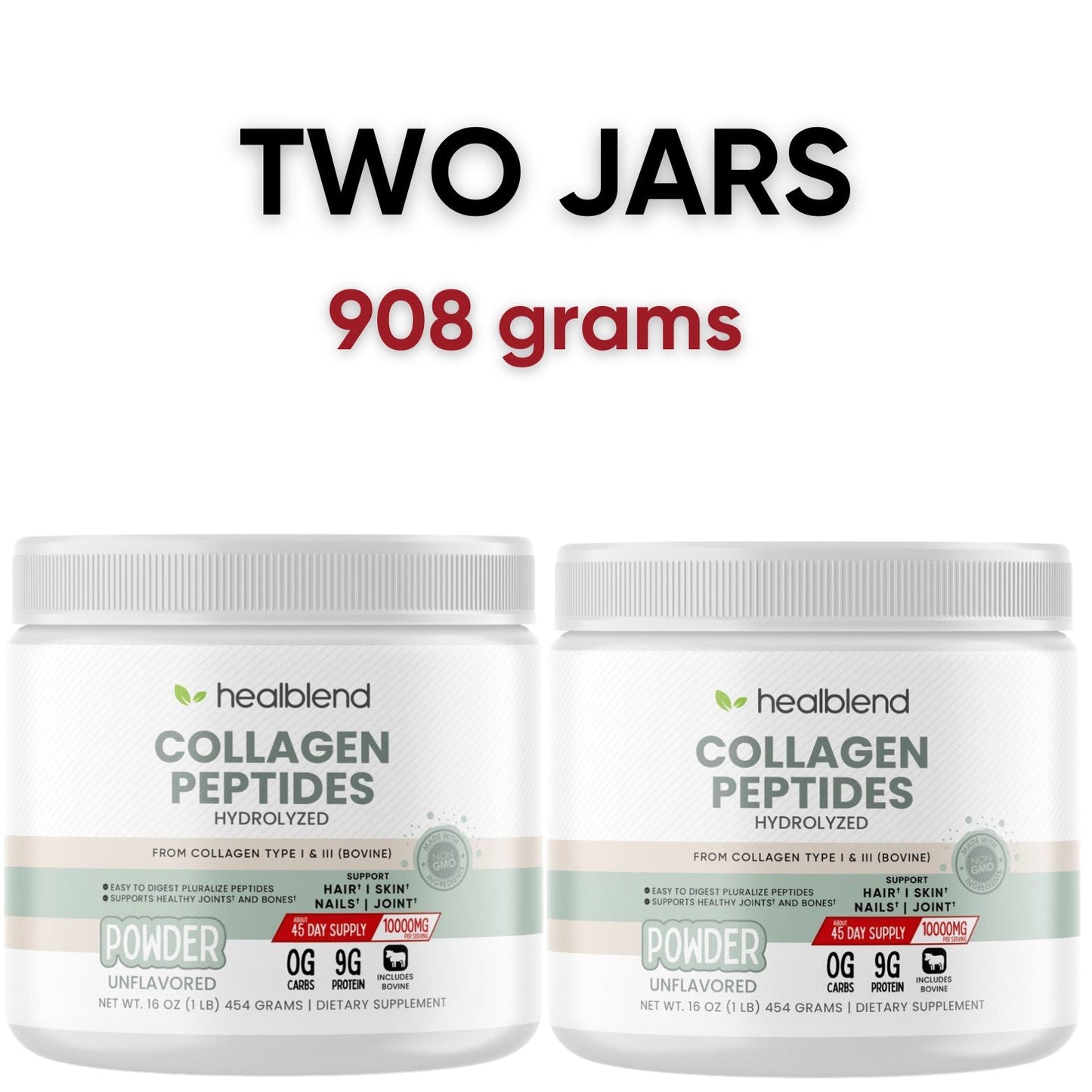 Collagen Keto Peptide Powder - Healblend