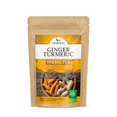 Ginger Turmeric Herbal Tea - Low Caffeine Loose Leaf Herbal Blend with Ginger & Turmeric, Warming & Soothing Wellness Tea, 4oz