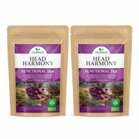 Head Harmony Functional Tea, Calming Tension Relief & Sleep Support, Caffeine Free, 4oz