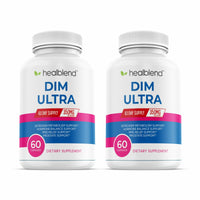 Ultra DIM Supplement 350mg - Supports Estrogen Blocker, Hormone Balance & Menopause for Women with Broccoli Extract, Bioperine - 60 Capsules
