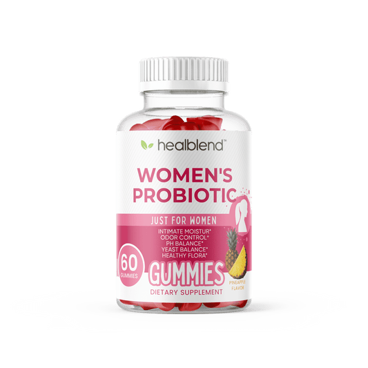 Women’s Probiotic – Supports Intimate Health, Odor Control, pH & Yeast Balance, Digestive & Immune Support – Pineapple Flavor - 60 Gummies