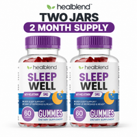 Sleep Well Melatonin 5 mg Gummies – Nighttime Sleep Support | 60 Gummies