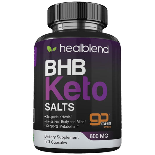 Keto BHB Salts Supplement 800 mg - Healblend