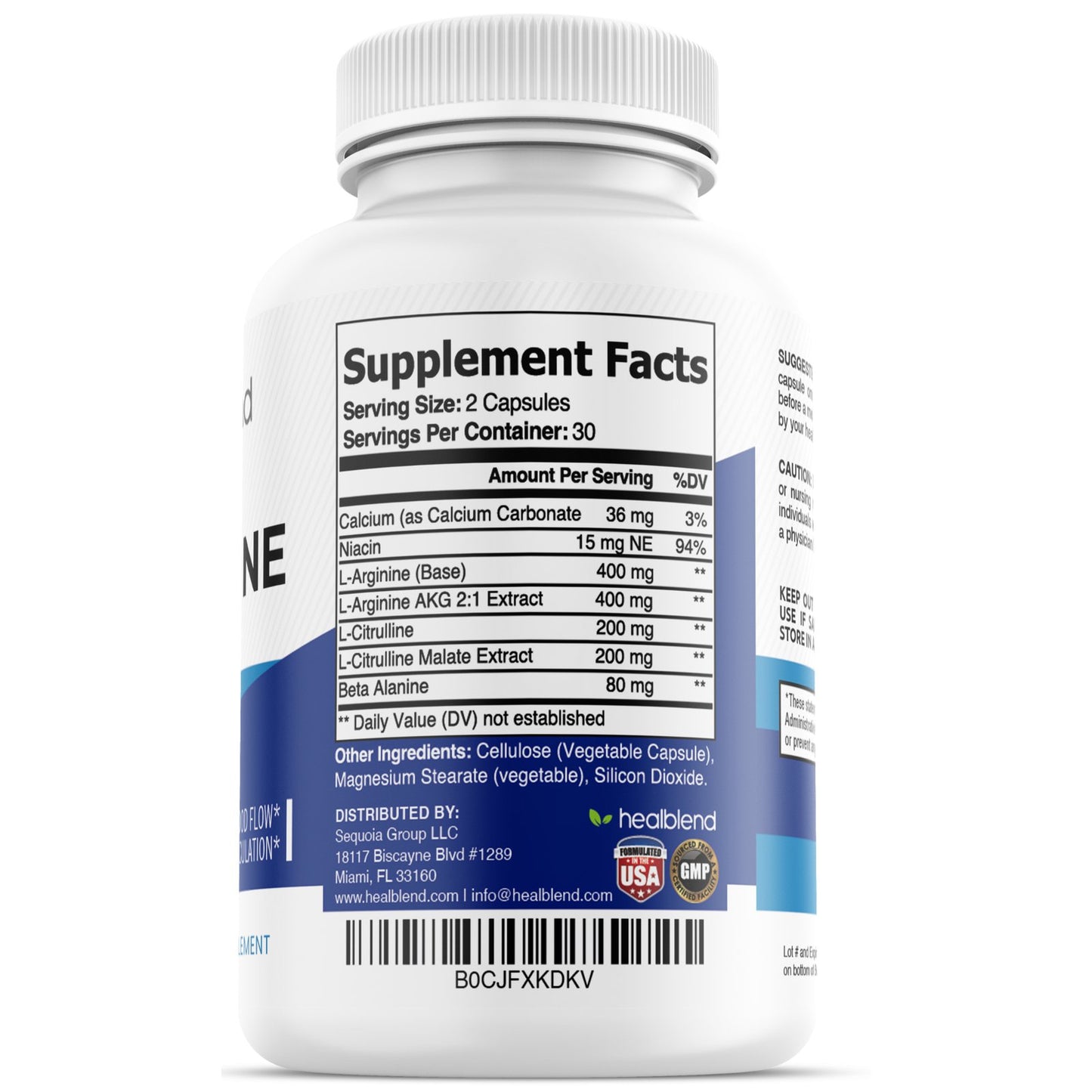 L - Arginine Plus L - Citrulline Complex - Healblend