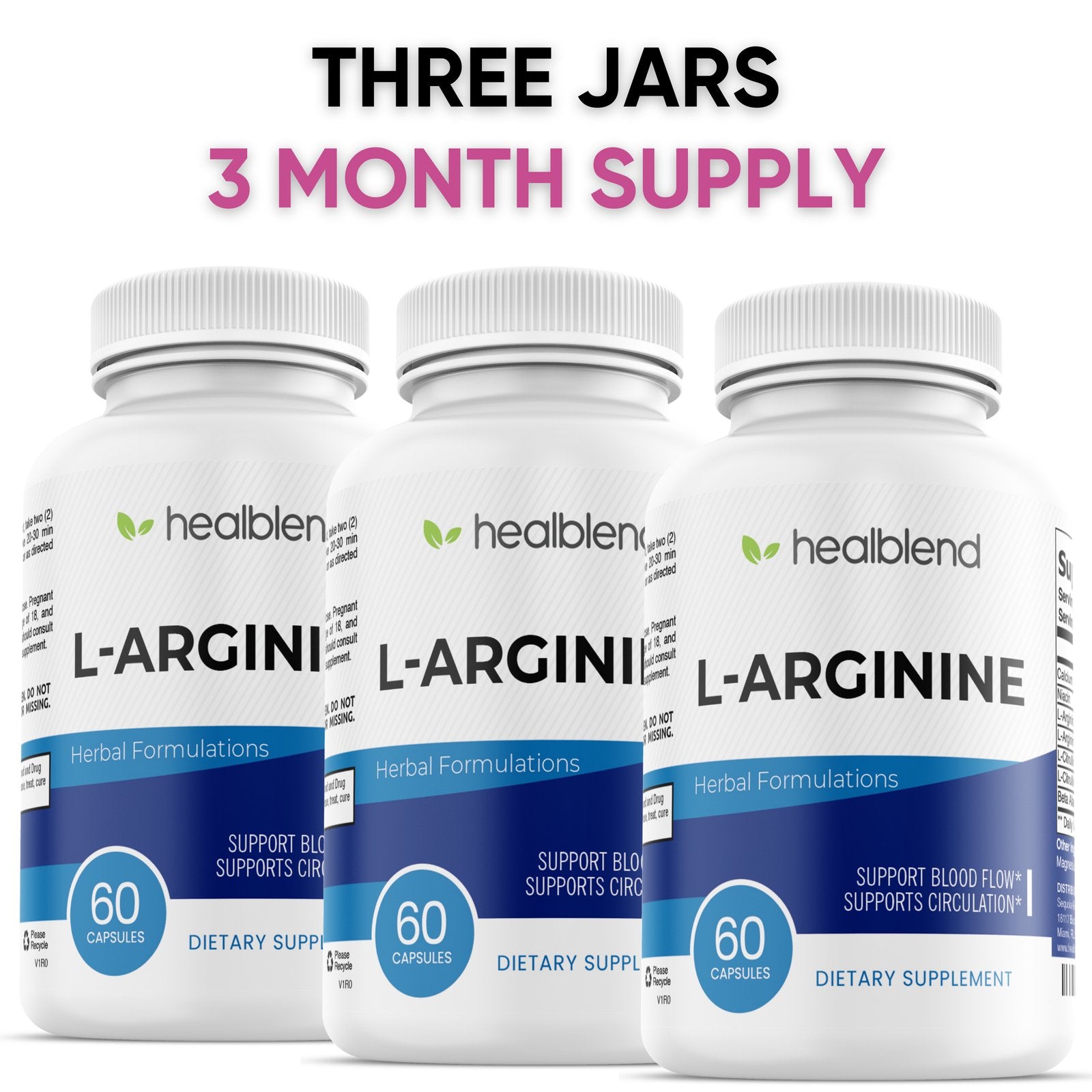 L - Arginine Plus L - Citrulline Complex - Healblend