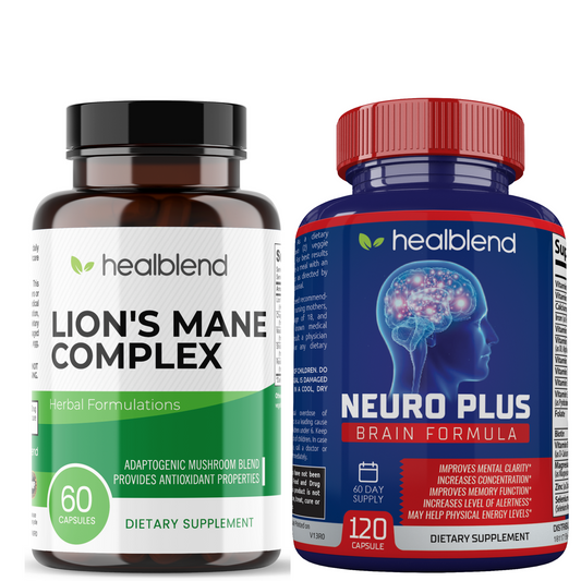 Lion's Mane Complex & Neuro Brain Formula - Healblend - #tag4#