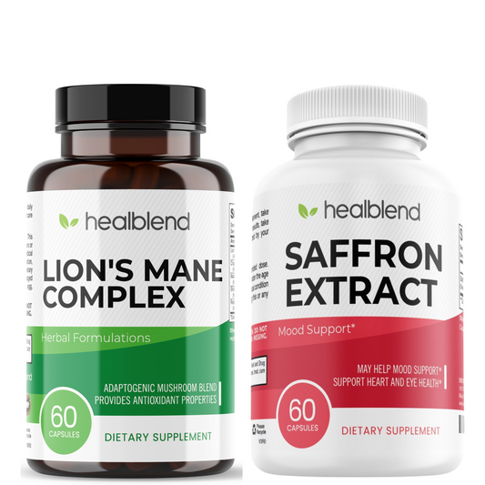 Lion's Mane & Saffron Extract - Healblend - #tag4#