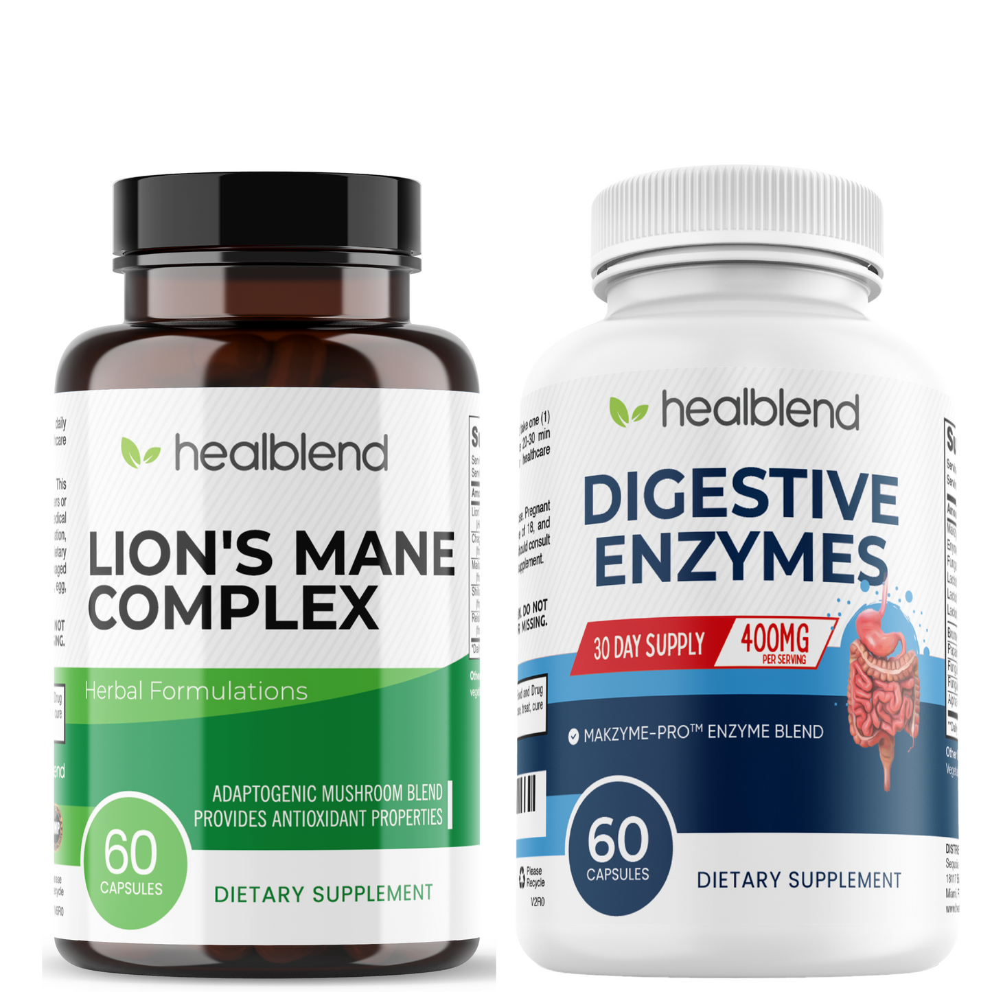 Lion's Mane & Digestive Enzymes