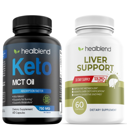 Liver Support & MCT Oil - Healblend - #tag4#