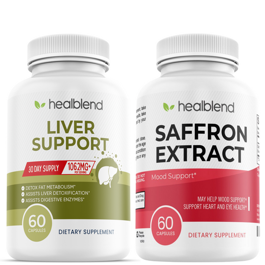 Liver Support & Saffron Extract - Healblend - #tag4#