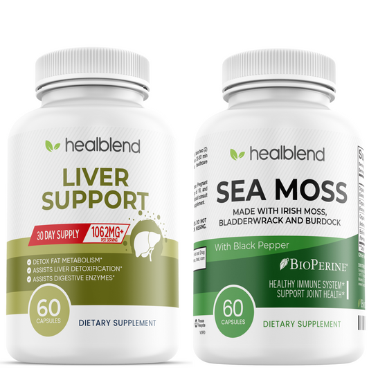 Liver Support & Sea Moss - Healblend - #tag4#