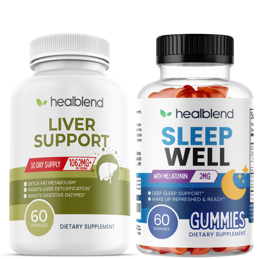 Liver Support & Sleep Well - Healblend - #tag4#