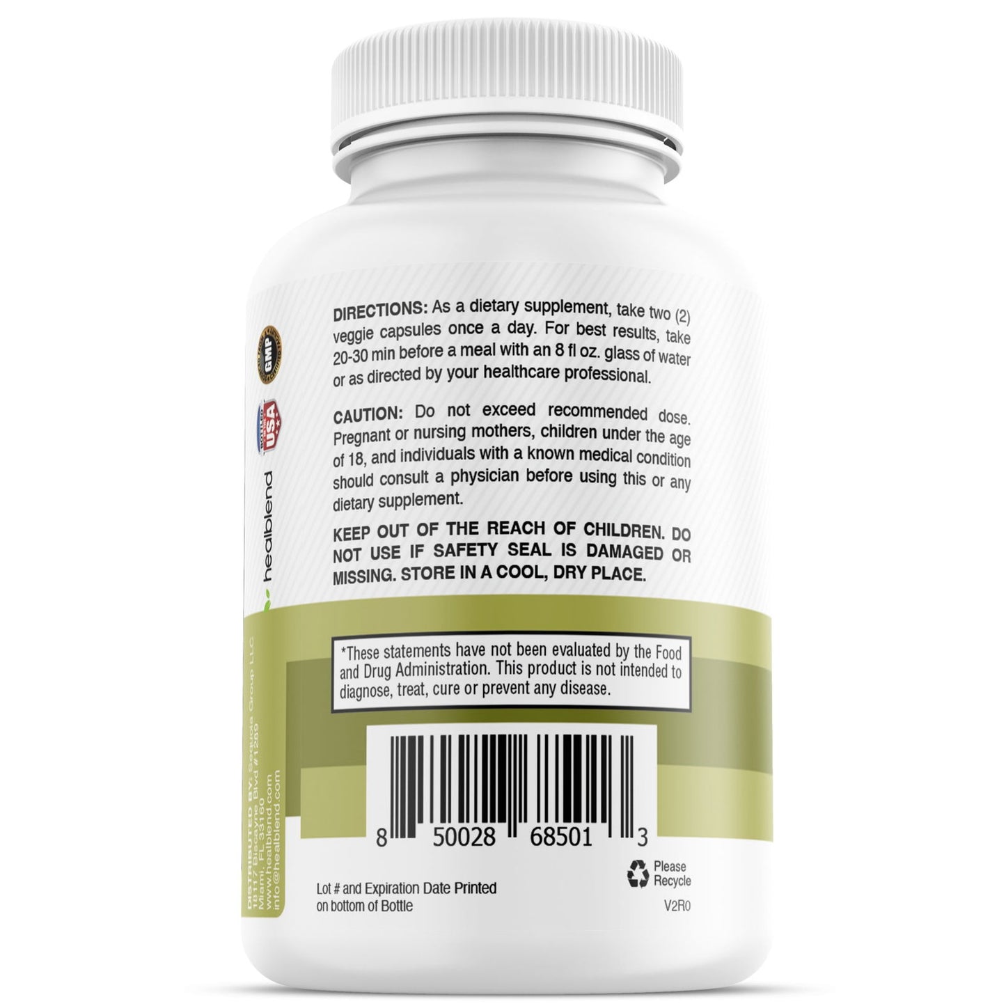 Liver Support with Milk Thistle Extract - Healblend - #tag4#