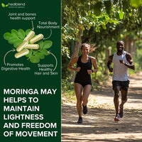 Moringa Oleifera Leaf Powder Capsules - Healblend