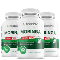 Moringa Oleifera Leaf Powder Capsules - Healblend