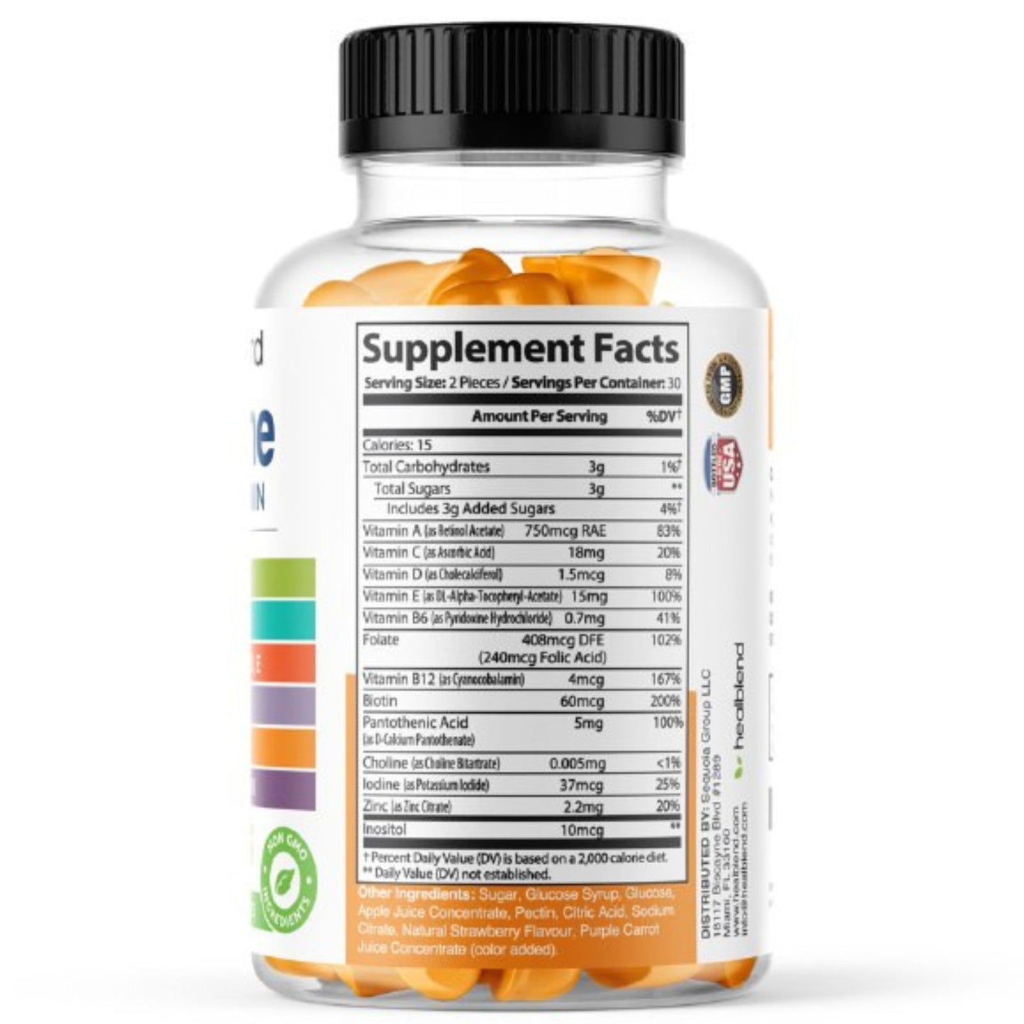 Multivitamin Bear Gummies - Healblend - #tag4#