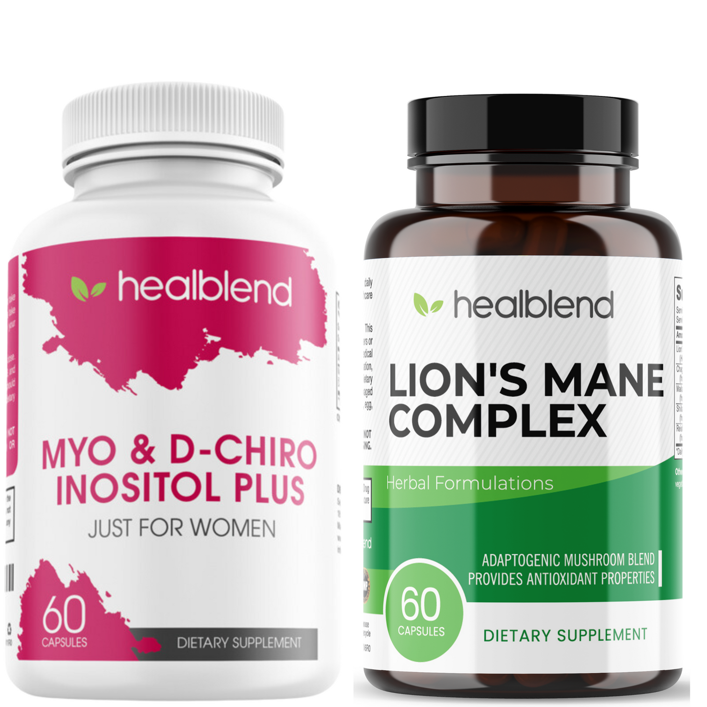 Myo & D-Chiro Inositol & Lion's Mane - Healblend - #tag4#