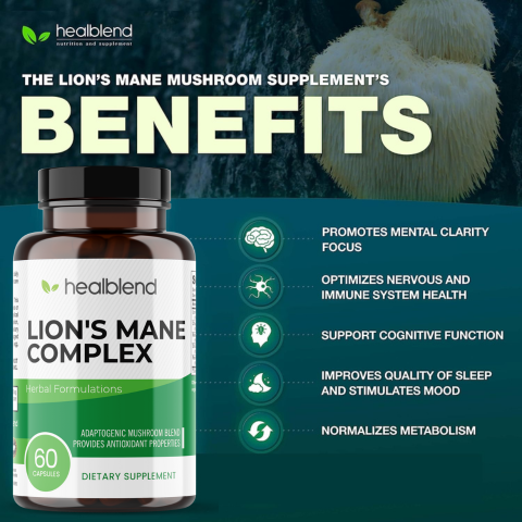 Myo & D-Chiro Inositol & Lion's Mane - Healblend - #tag4#