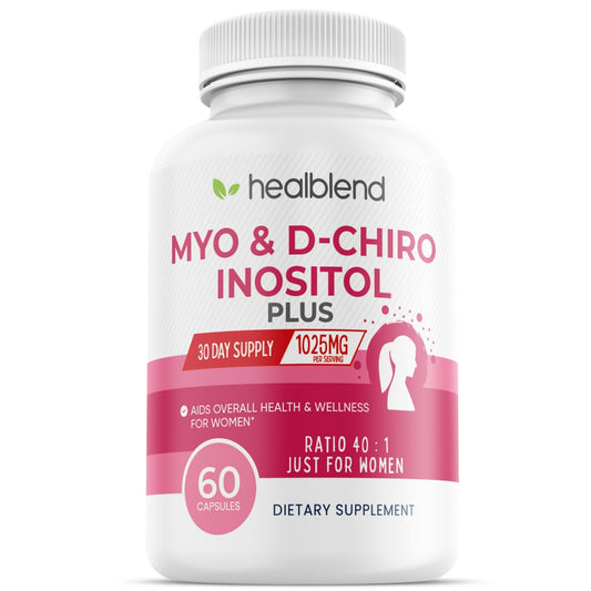 Myo & D - Chiro Inositol Plus - Healblend