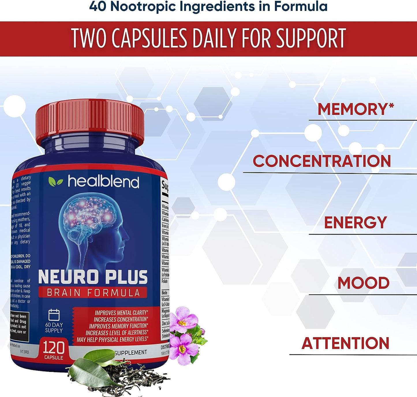 Neuro Plus Brain Formula - Healblend