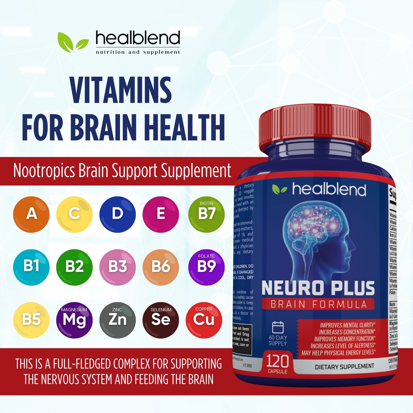 Neuro Plus Brain Formula - Healblend