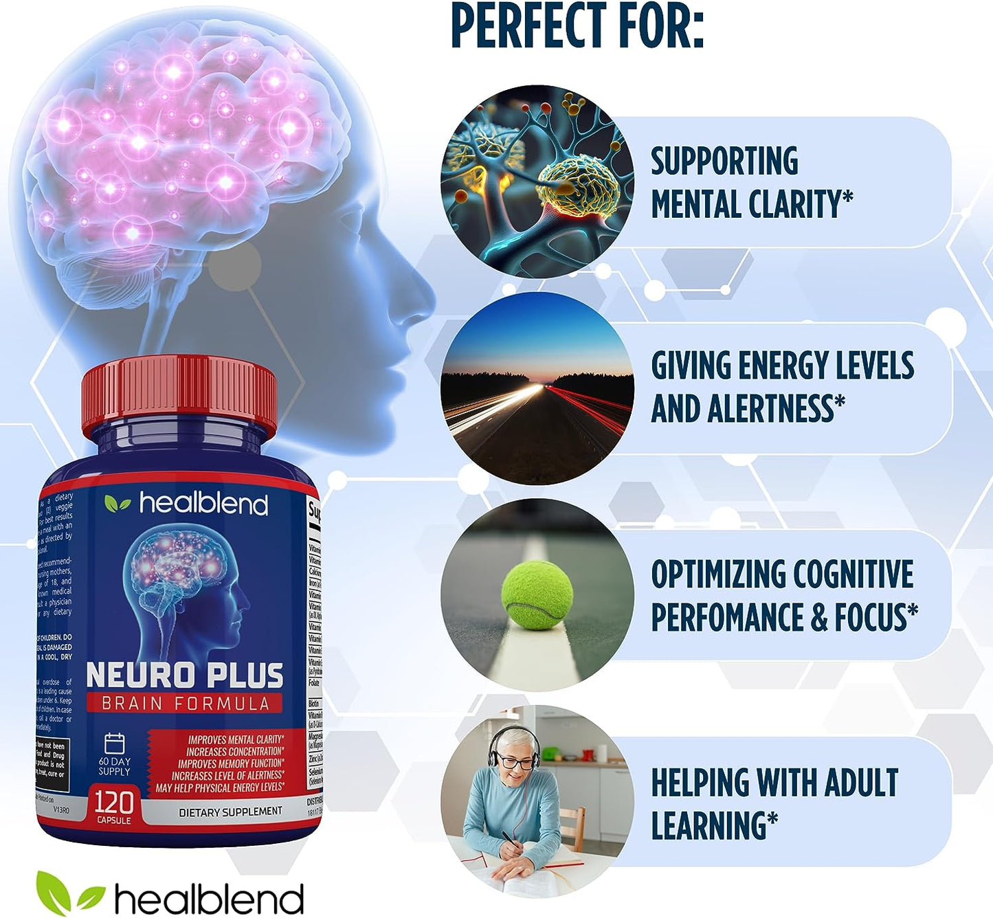 Neuro Plus Brain Formula - Healblend
