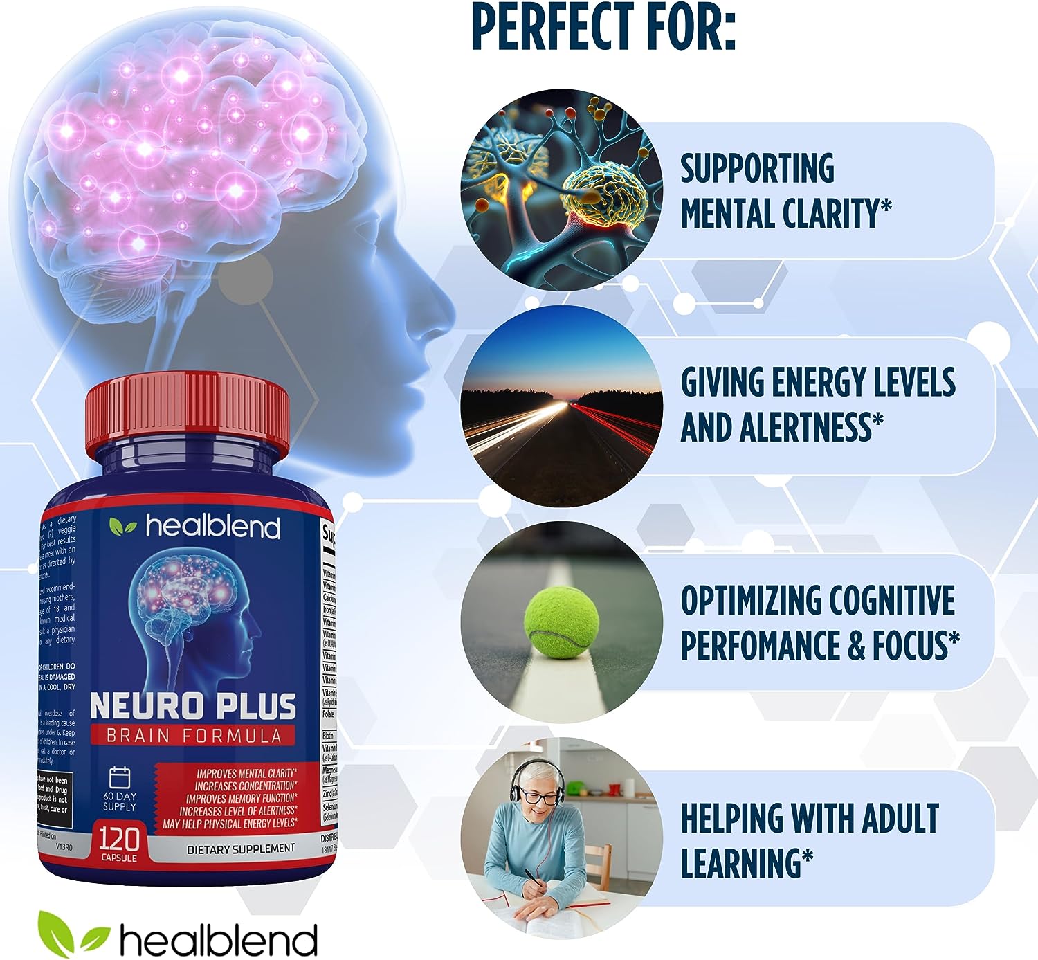 Neuro Plus Brain Formula - Healblend