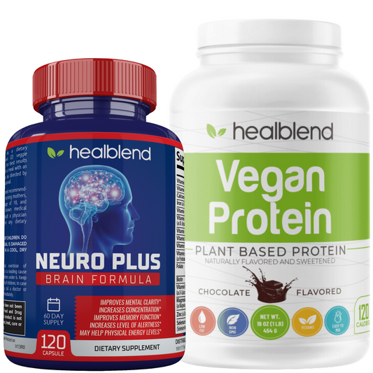 Neuro Plus Brain Formula & Protein - Healblend - #tag4#