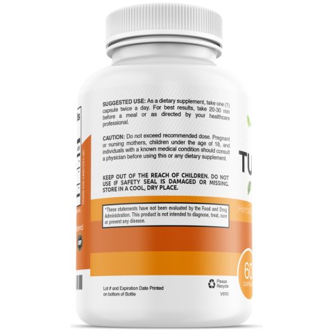 Organic Turmeric Curcumin with BioPerine - Healblend