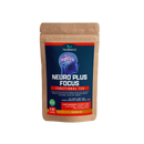 Healblend Neuro Plus Focus Herbal Tea - Natural Brain Support with Ginkgo, Peppermint & Turmeric – Caffeine-Free Loose-Leaf Blend - 4oz