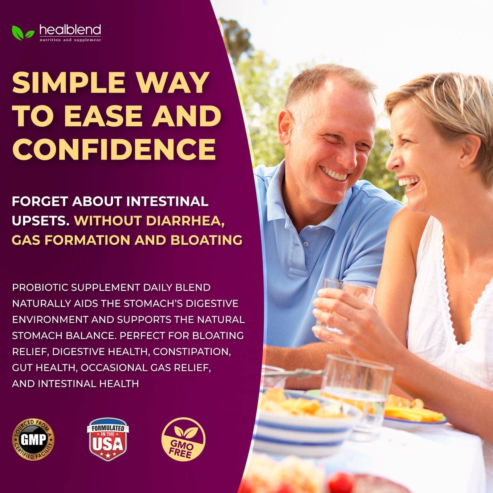 Probiotics Caps Dietary Supplement - Healblend
