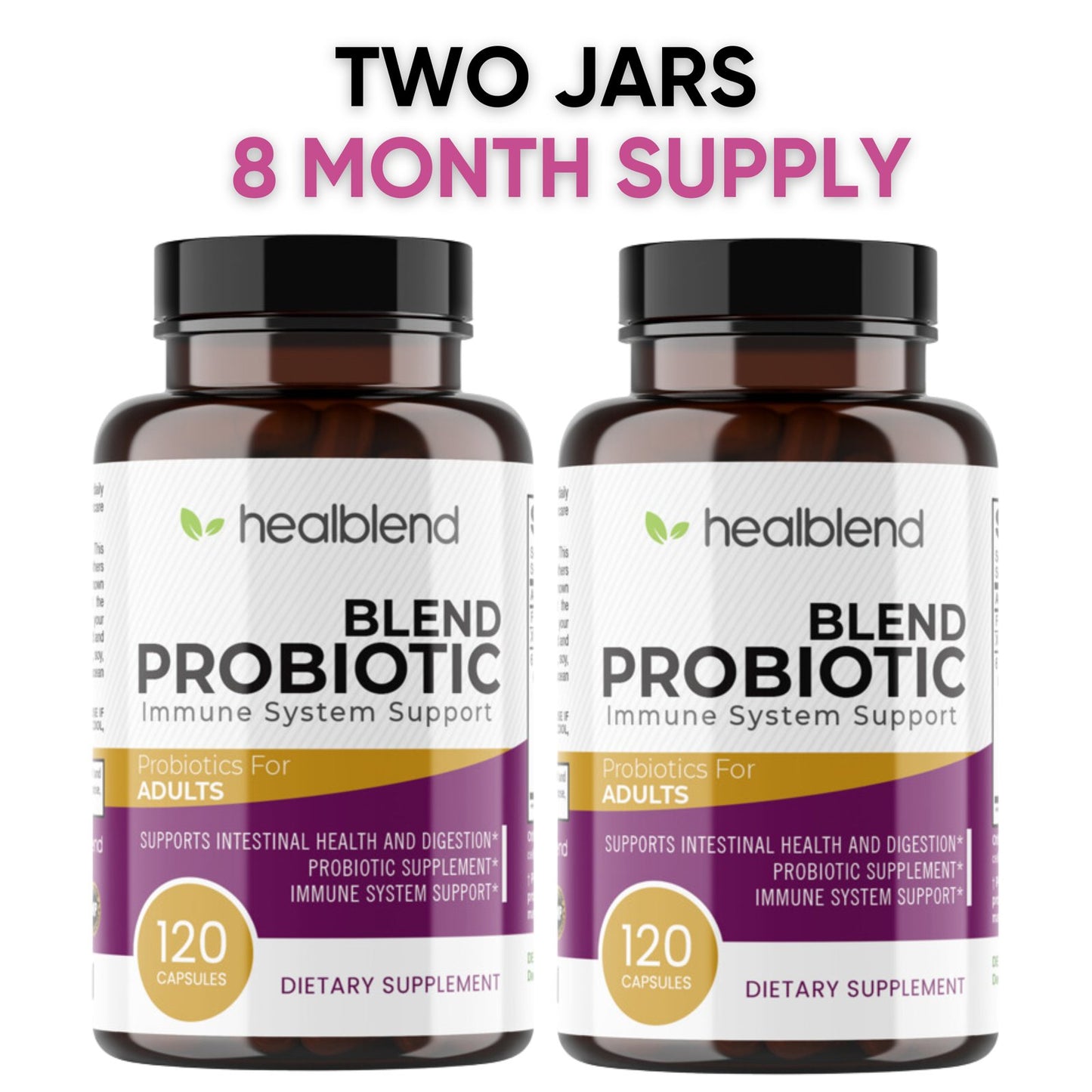 Probiotics Caps Dietary Supplement - Healblend