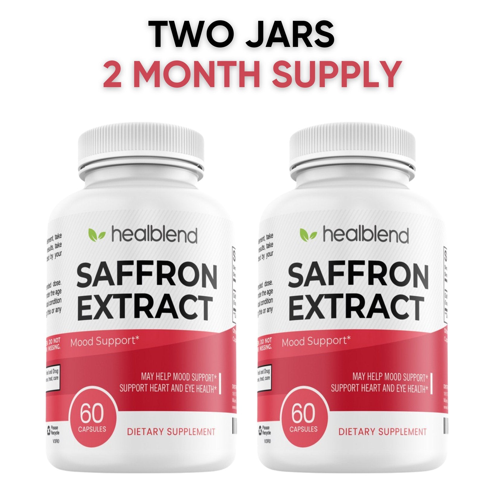 Pure Saffron Extract 88.5 mg - Healblend