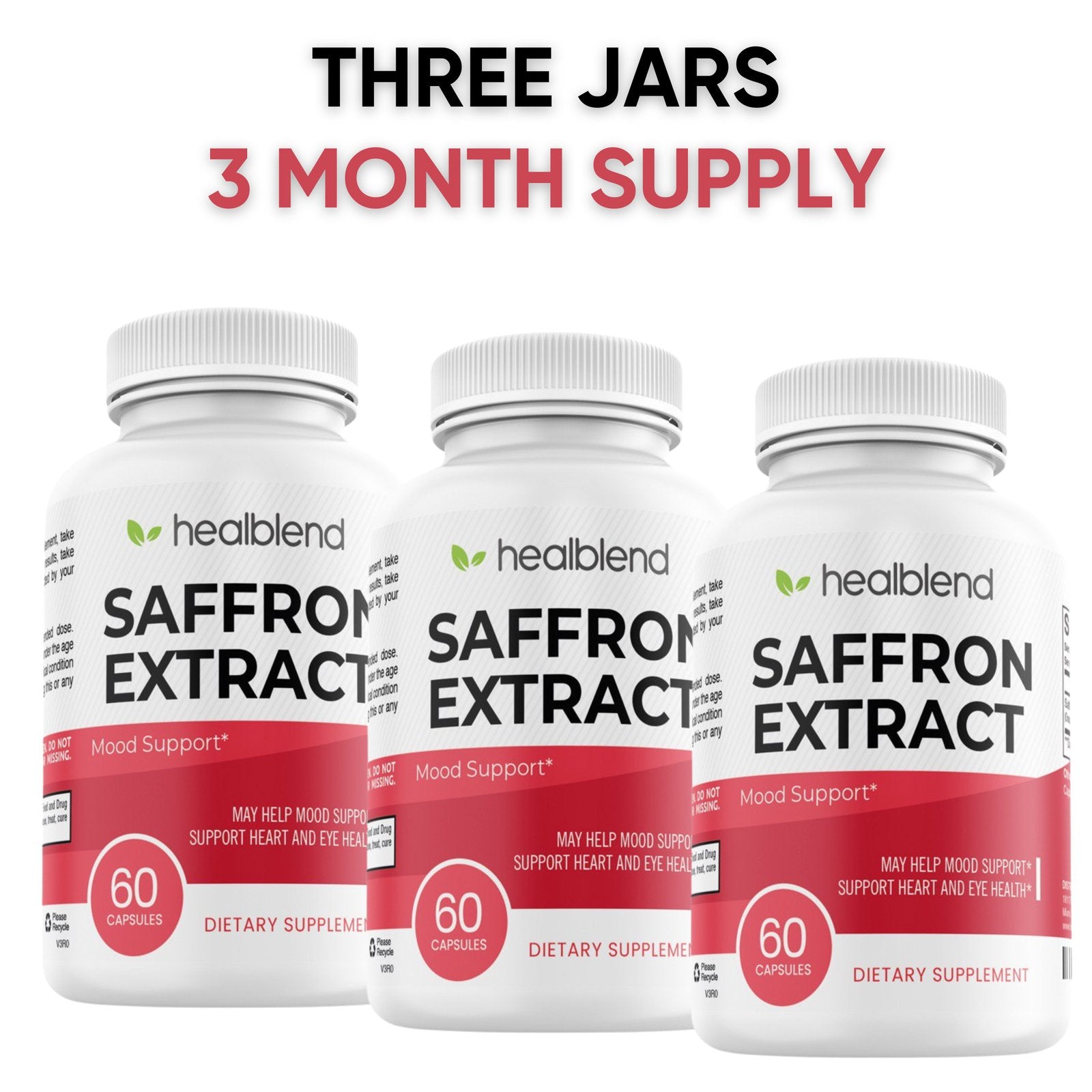 Pure Saffron Extract 88.5 mg - Healblend
