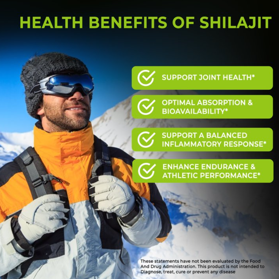 Organic Himalayan Shilajit Gummies 600mg - Optimal Health, Energy & Immunity Support for Men & Women, Natural Fruit Flavor - 60 Gummy